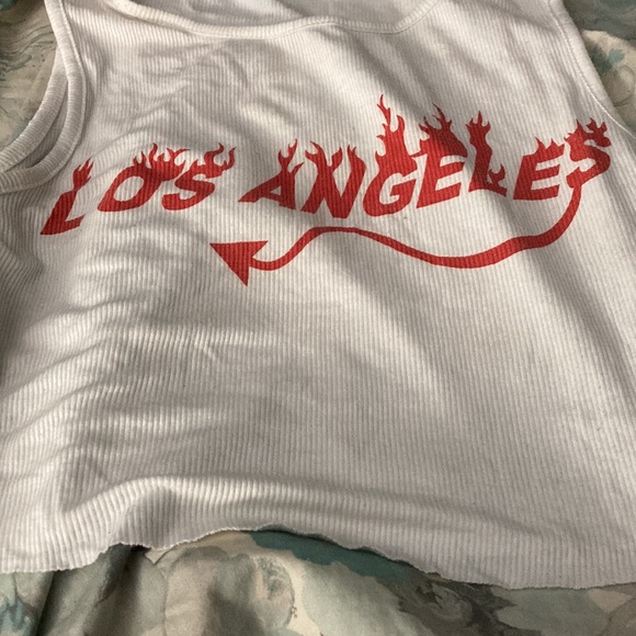 Fashion Nova Los Angeles tank❤️ - Picture 7 of 8